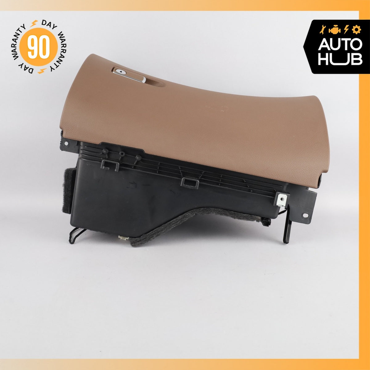 17-20 Mercedes W213 E300 Dash Dashboard Glove Box Compartment Brown OEM - photo 7