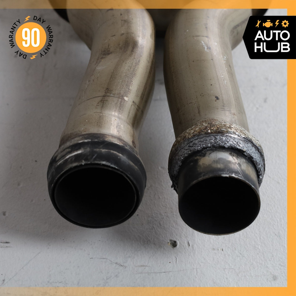 Mercedes W207 E400 RWD Engine Exhaust Downpipe Left & Right Side Set OEM - photo 10