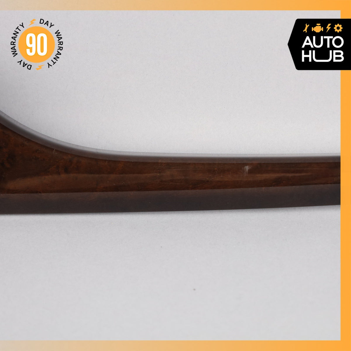 11-18 Audi D4 A8 Rear Left Seat Center Console Trim Cover Wood OEM - photo 5