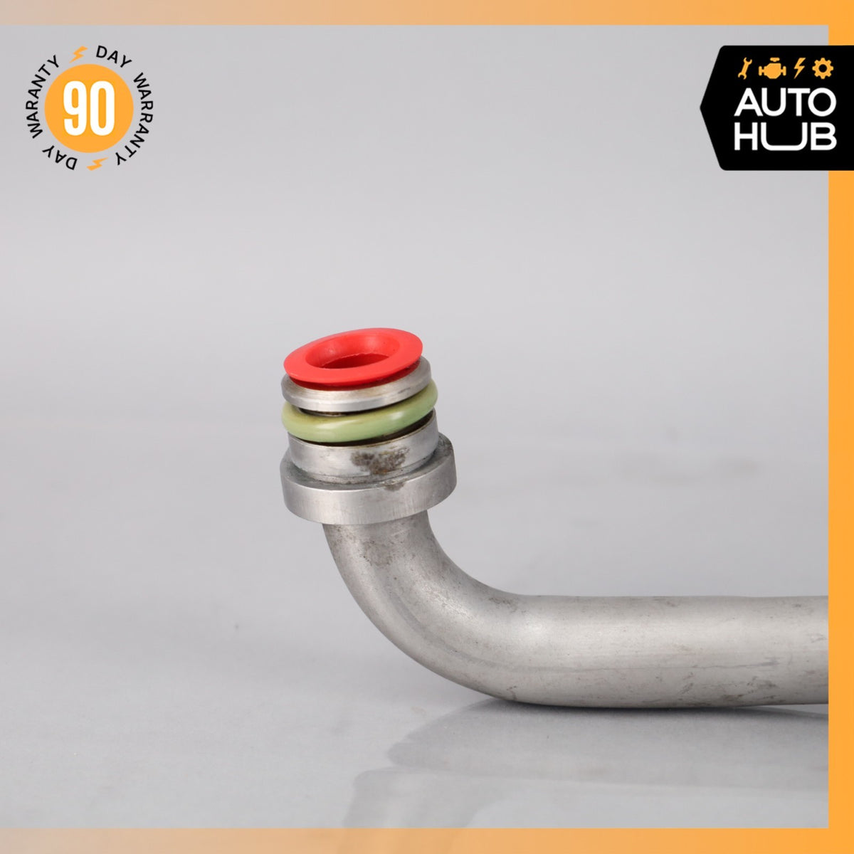 07-11 Mercedes W164 ML63 Engine Right Oil Cooler Hose Line Pipe 1561800182 OEM - photo 7