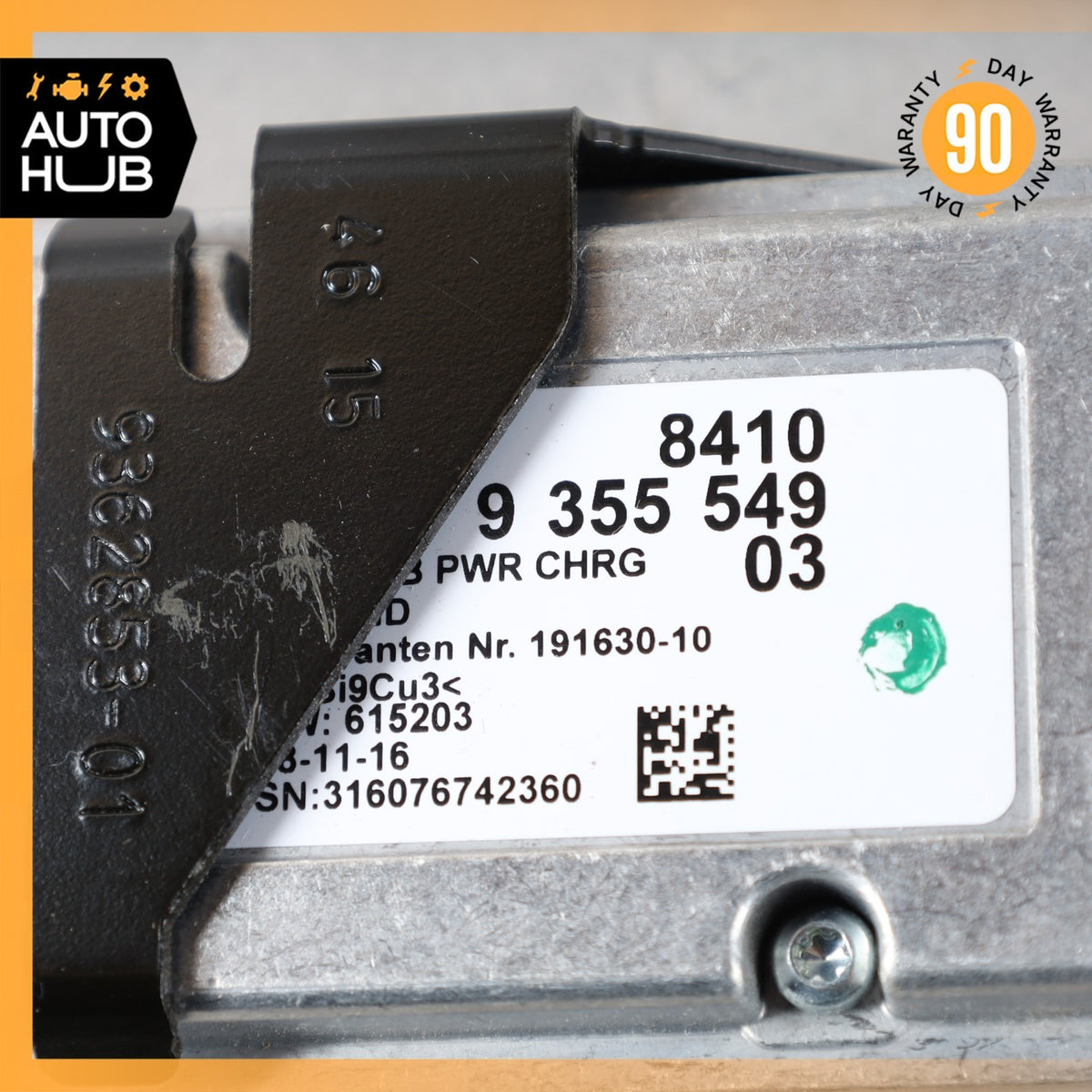 BMW G12 740Li USB Multimedia Hub Control Module 9355549 OEM - photo 7