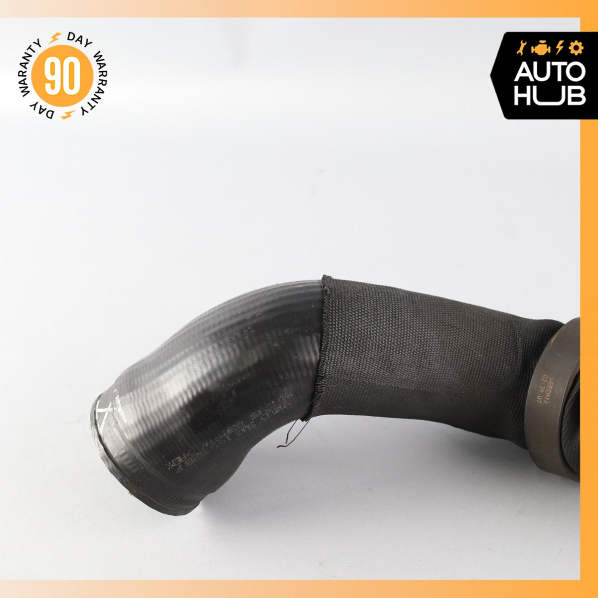 03-12 Bentley Continental GTC 6.0L W12 Left Side Intercooler Hose Pipe OEM 63k - photo 2