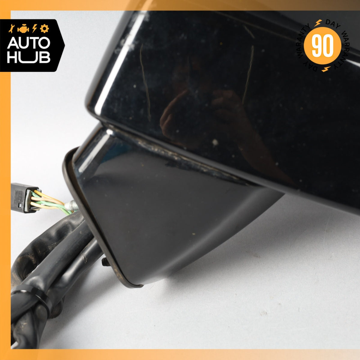 04-05 Cadillac XLR Left Driver Side Rear View Door Mirror Black 15225050 OEM - photo 13
