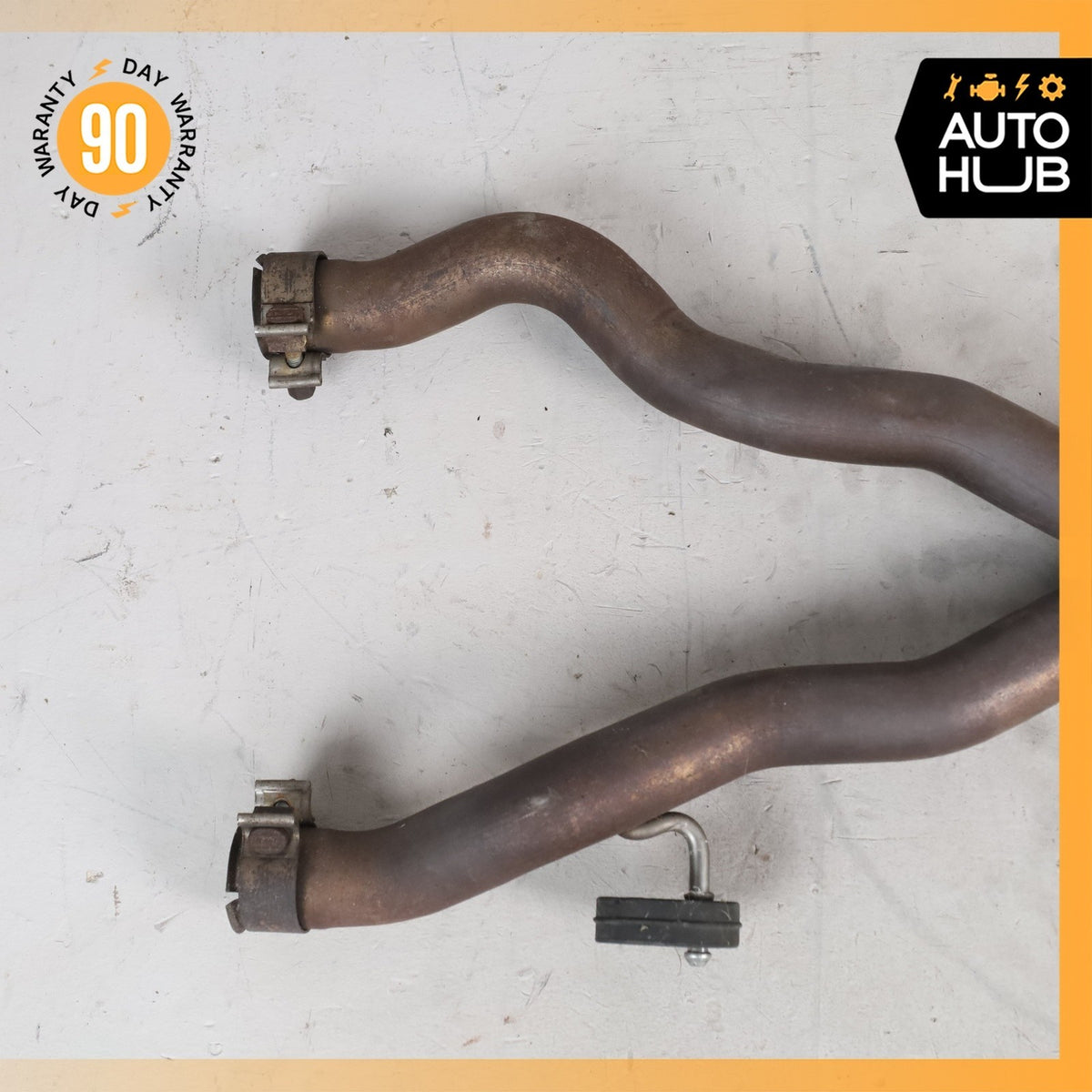 Jaguar X152 F-Type 5.0L V8 Rear Middle Center Exhaust Silencer Muffler Pipe OEM - photo 2