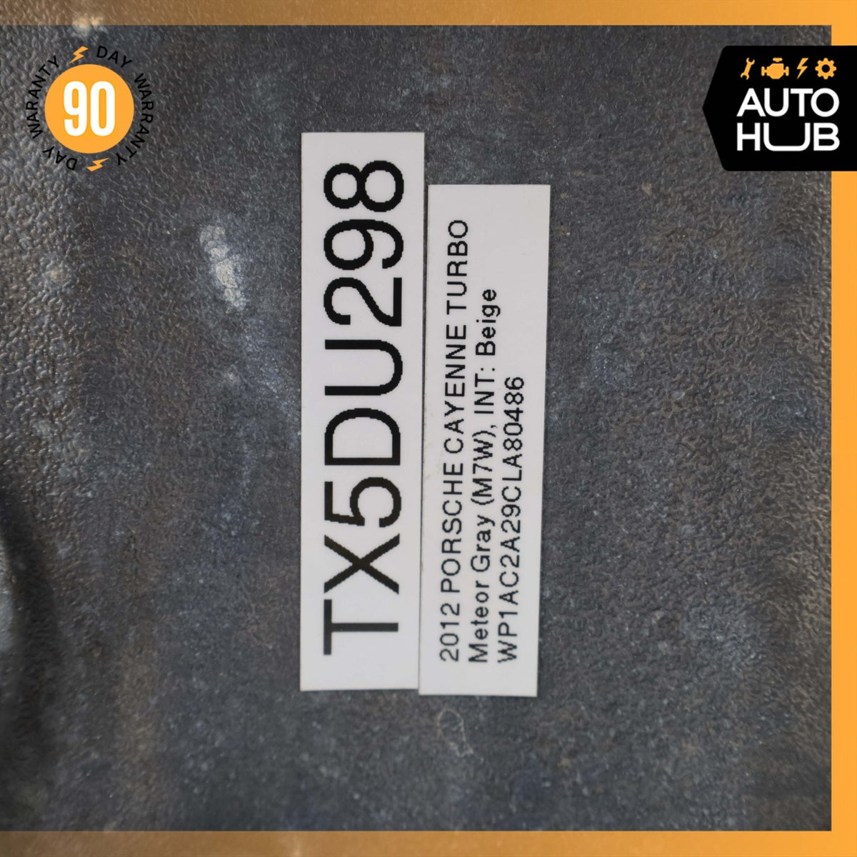 11-18 Porsche Cayenne 958 Turbo Engine Upper Oil Pan 948107071 OEM - photo 12
