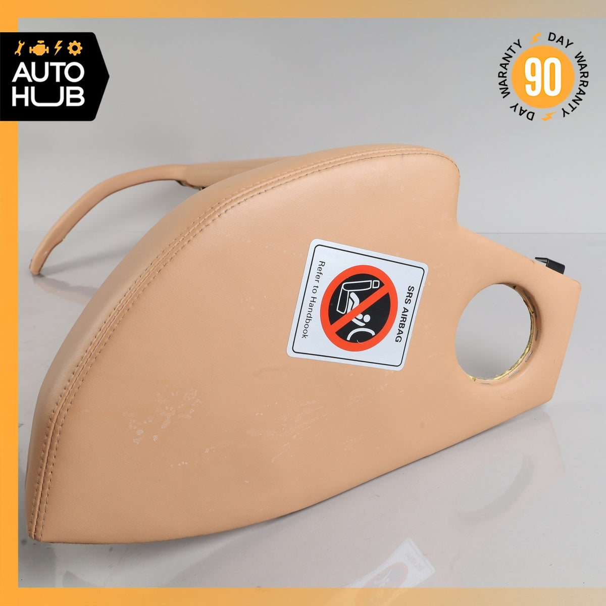 99-02 Bentley Arnage Right Dashboard Glove Box Trim Panel Brown OEM 50k - photo 9
