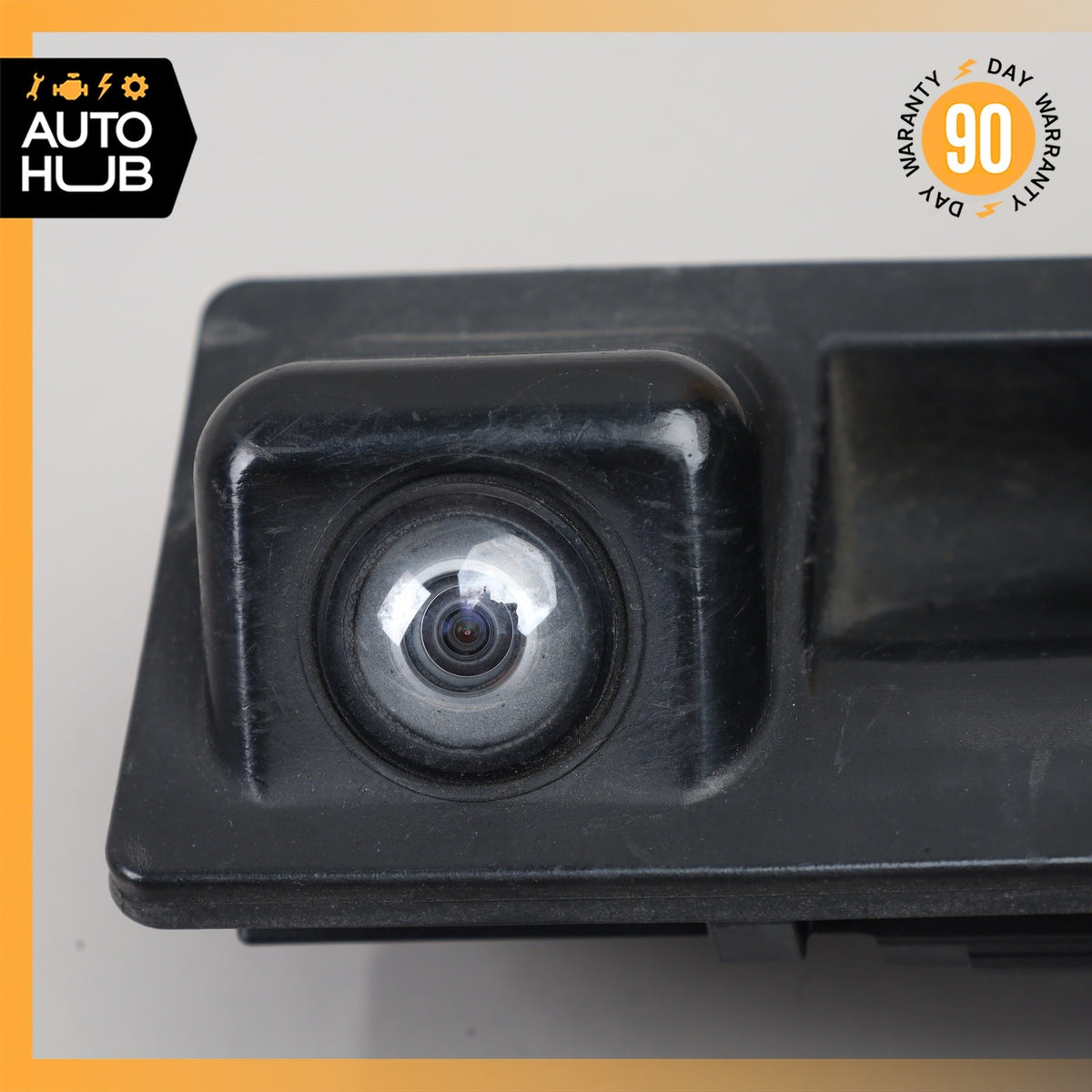 Audi C7 S6 Trunk Tailgate Release Open Handle w/Camera 7P6827566C OEM 51k - photo 3