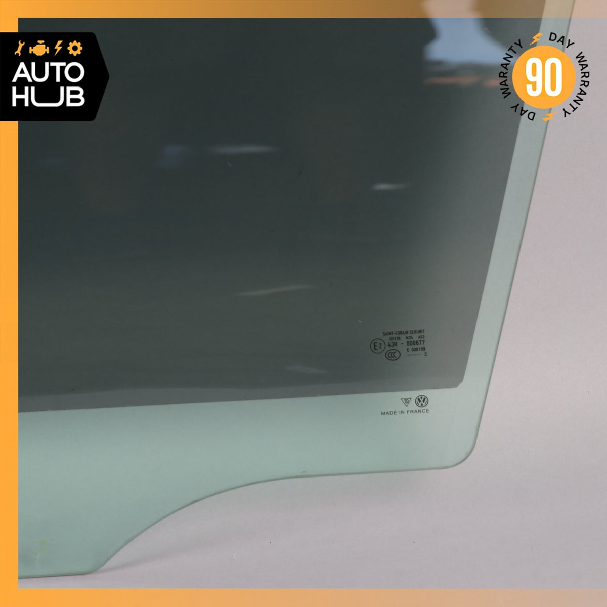 11-18 Porsche Cayenne 958 Front Left Driver Side Door Window Glass OEM - photo 7
