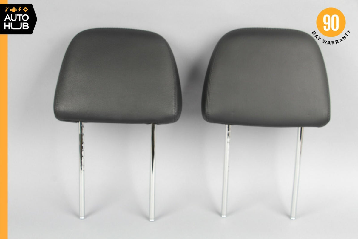 97-03 Mercedes W208 CLK430 CLK320 Front Seat Headrest Head Rest Black Set of 2 - photo 8