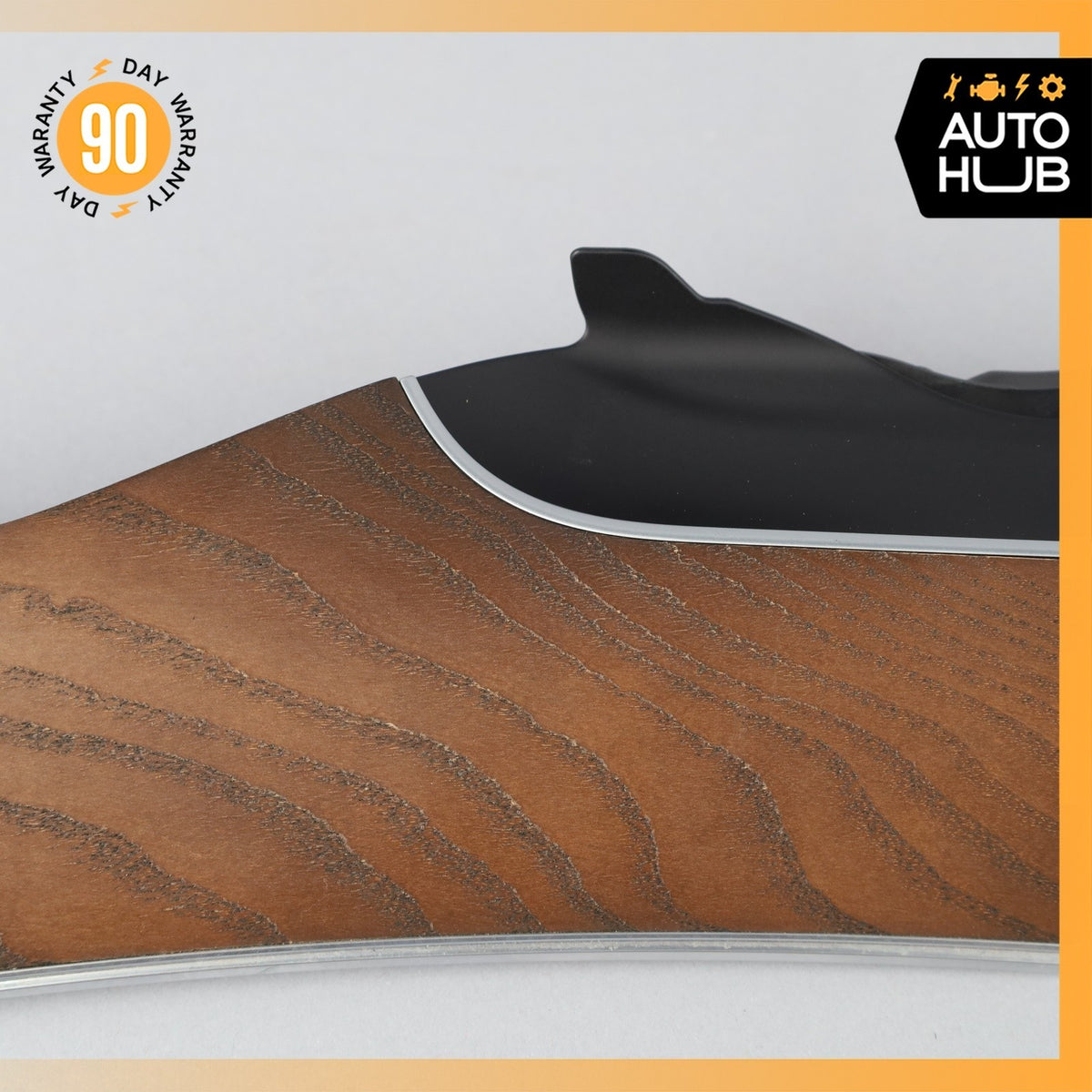17-20 Mercedes W213 E350 E300 E63 AMG Dashboard Panel Left Trim Wood OEM - photo 3