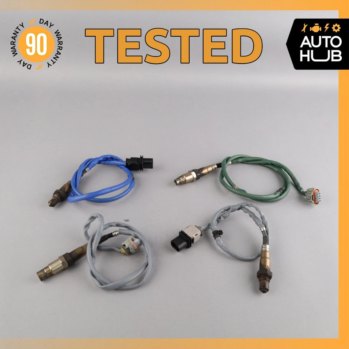 Porsche Panamera 970 3.6L V6 Front & Rear Oxygen O2 Sensor Lambda Set OEM 68k - photo 1