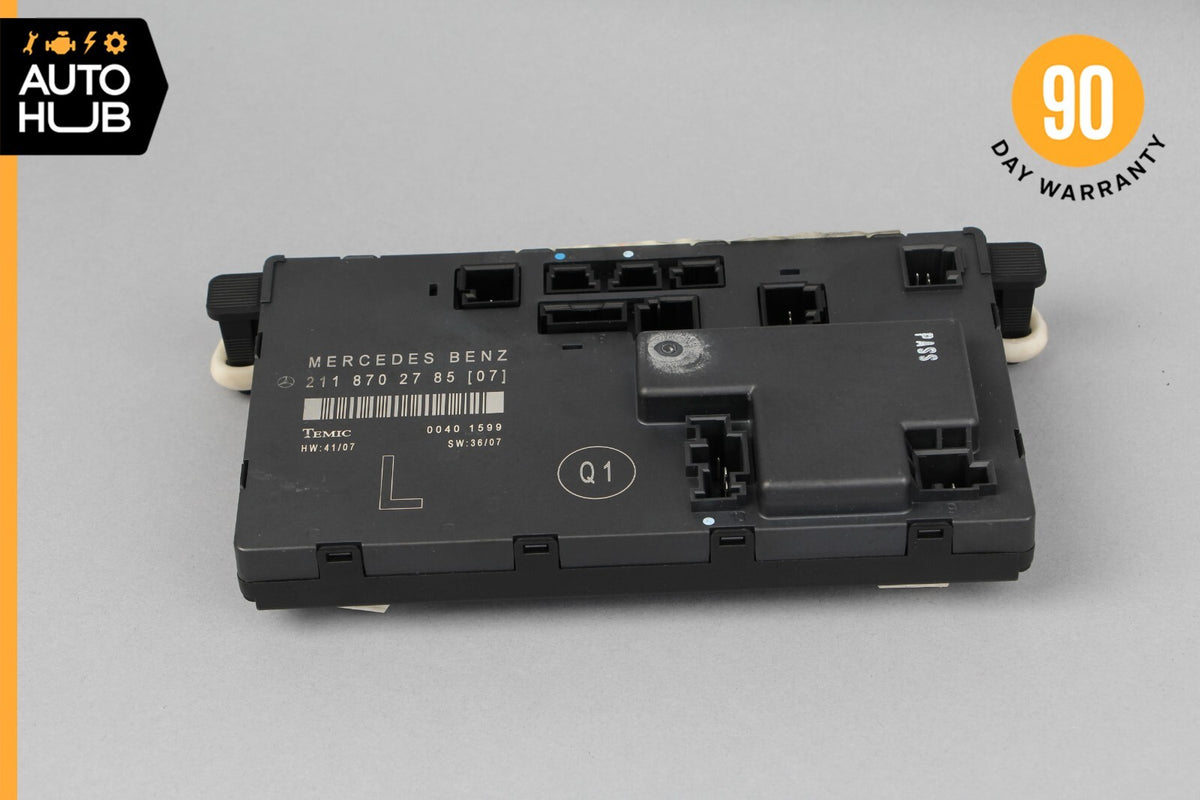 03-09 Mercedes W211 E550 E350 Front Left Driver Side Door Control Module OEM - photo 2