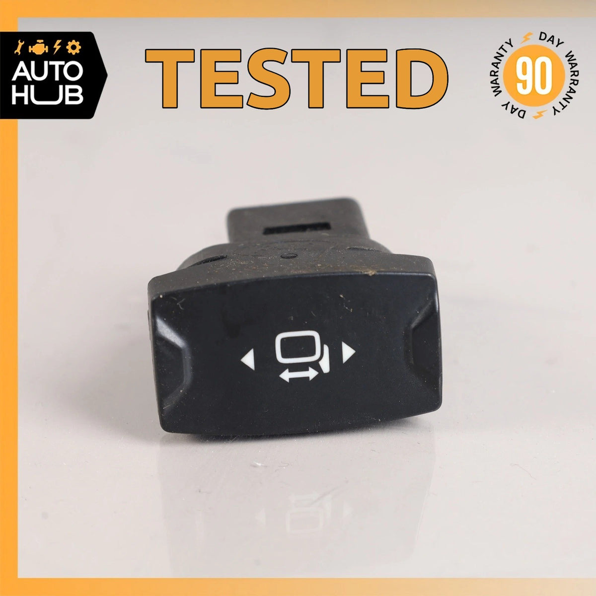 Ford F-250 Super Duty Left Side Door Mirror Switch Button HC3T14C287ACW OEM - photo 1