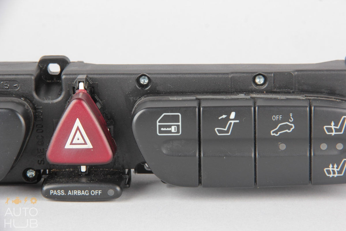01-04 Mercedes W209 CLK320 C320 Dash Hazard Door Lock ESP Control Switch OEM - photo 3