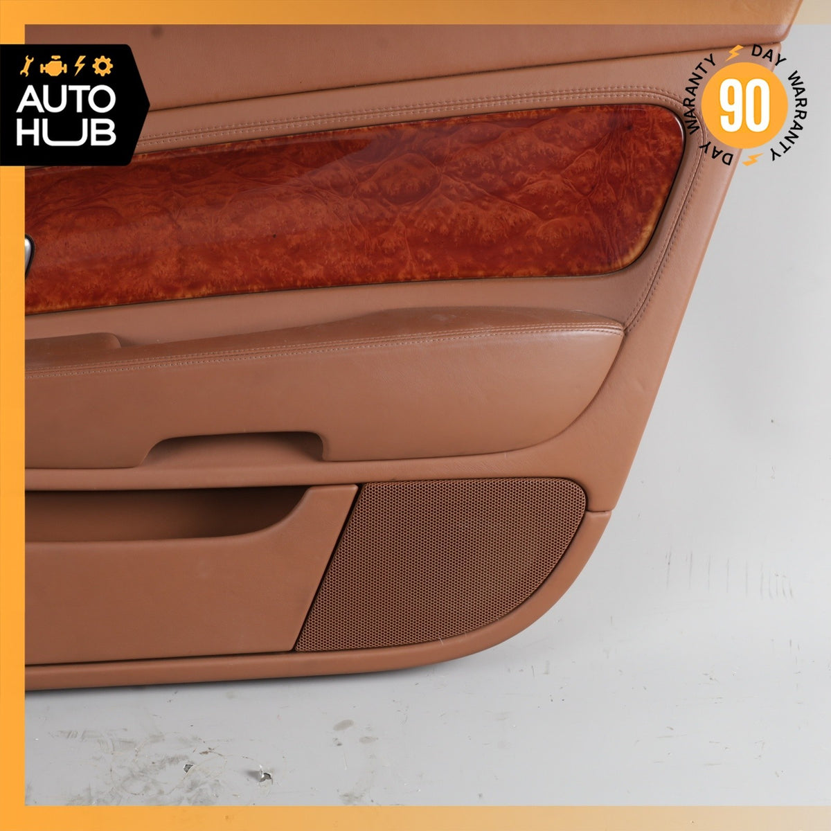 03-10 Bentley Continental GT Right Side Interior Door Panel Brown OEM 87k - photo 4