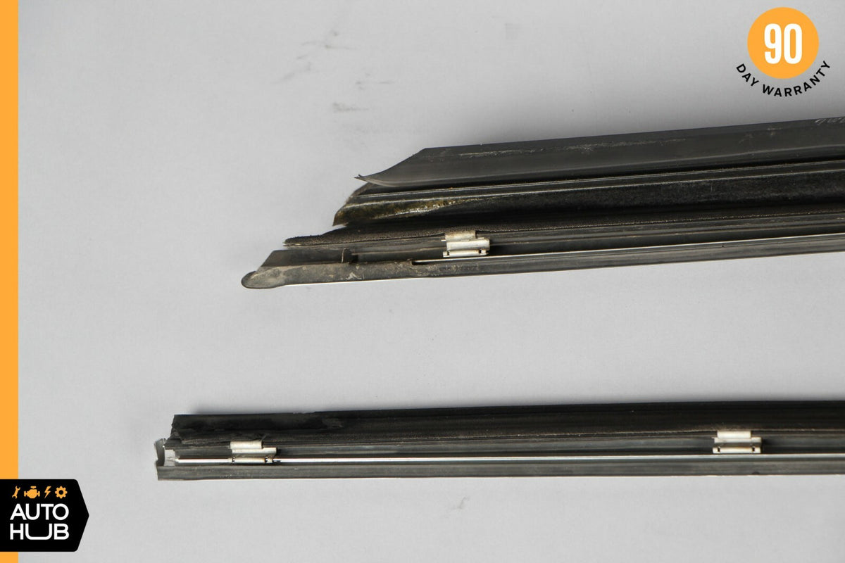 07-13 Mercedes W216 CL550 CL65 AMG Sealing Rail Left Rear Side Window 2166700138 - photo 8