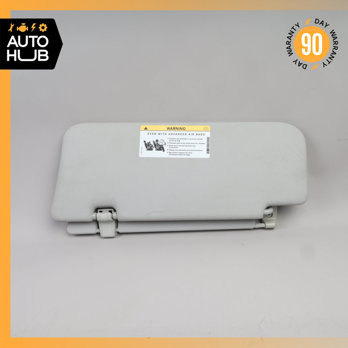 06-12 Mercedes X164 GL450 ML350 Sun Visor Sunvisor Front Right Side Gray OEM - photo 1