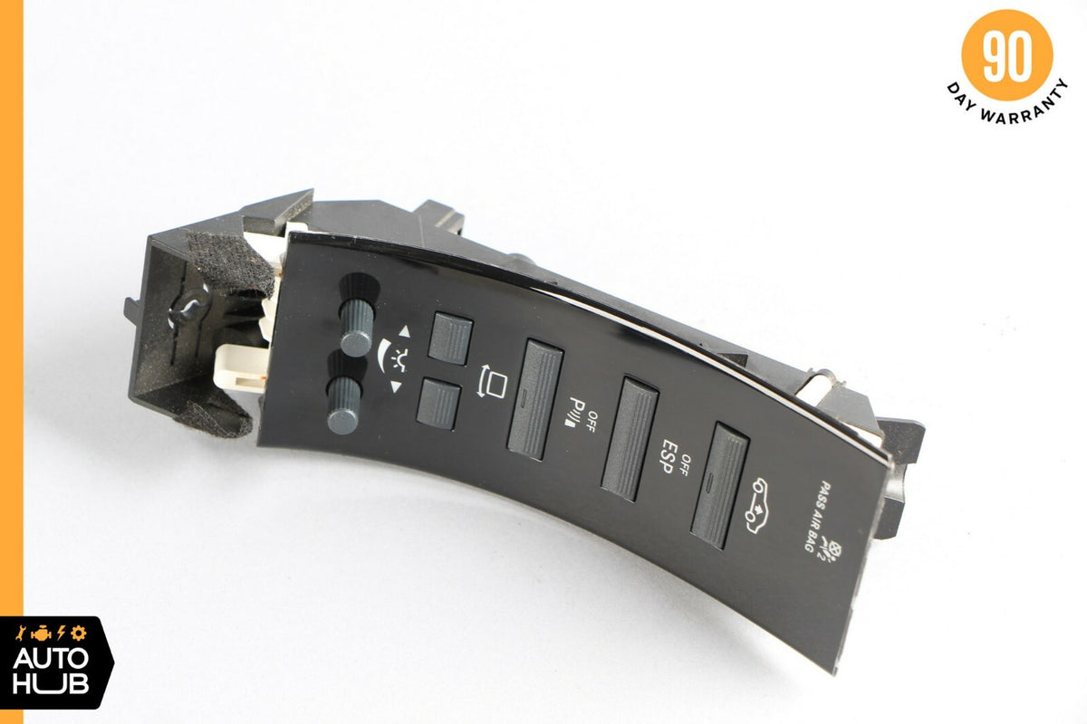 07-14 Mercedes W216 CL550 S550 Dashboard Dash Control Switch Panel 2218701558 - photo 1