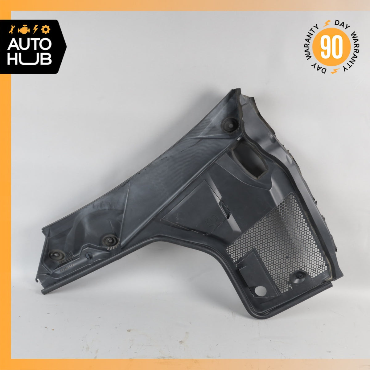 16-20 Mercedes W205 C350e C43 Left Water Baffle Cowl Engine Cover Panel OEM - photo 1