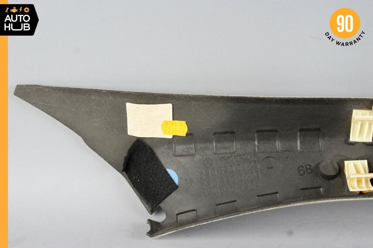 03-06 Mercedes R230 SL500 SL55 Front Left Side Interior Trim Panel A Pillar OEM - photo 8