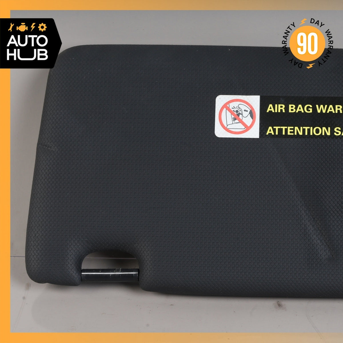 Audi 8J TT Coupe Right Passenger Side Sunvisor Sun Visor Black OEM - photo 3