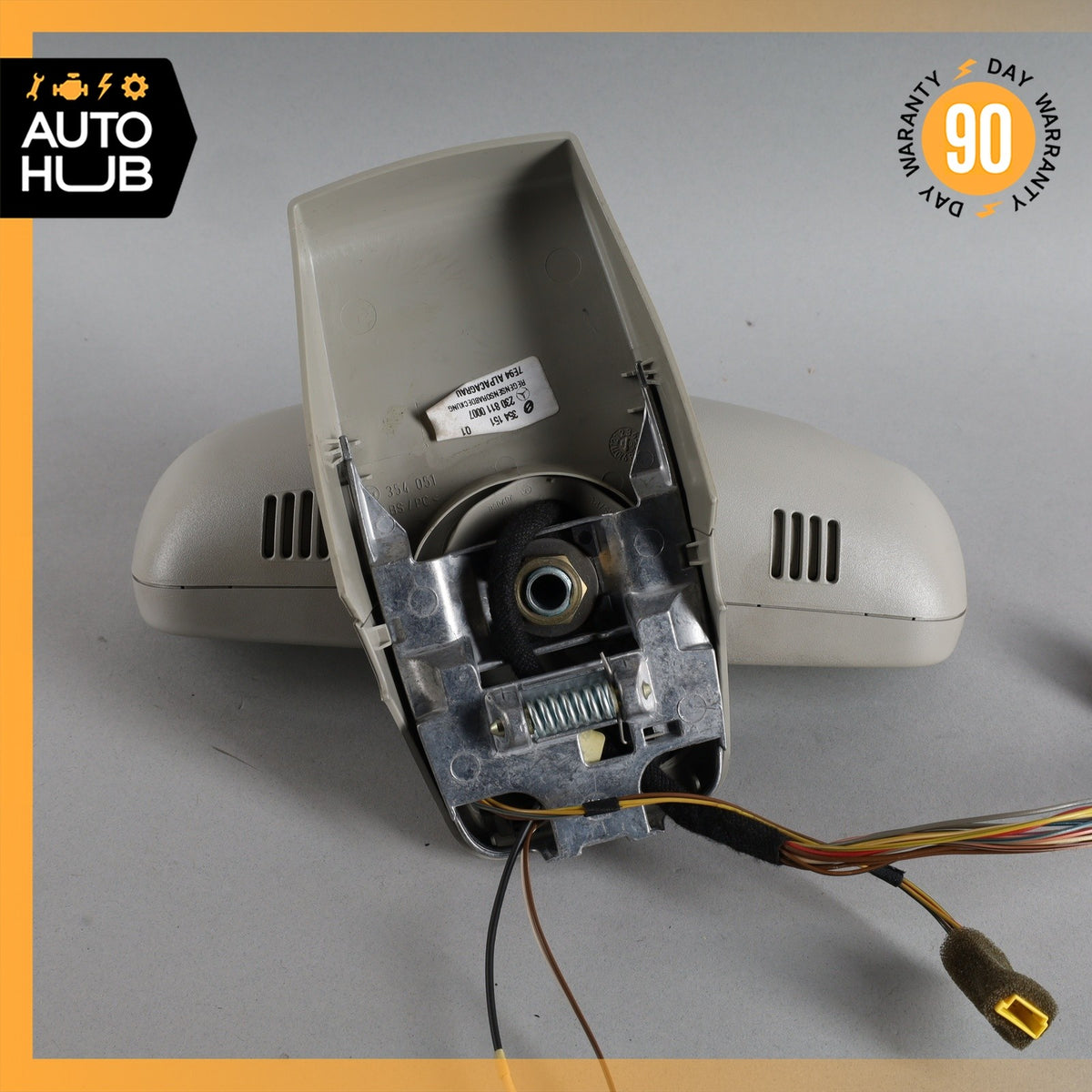 03-06 Mercedes R230 SL500 SL55 AMG Interior Rear View Mirror Gray 2308110007 OEM - photo 8