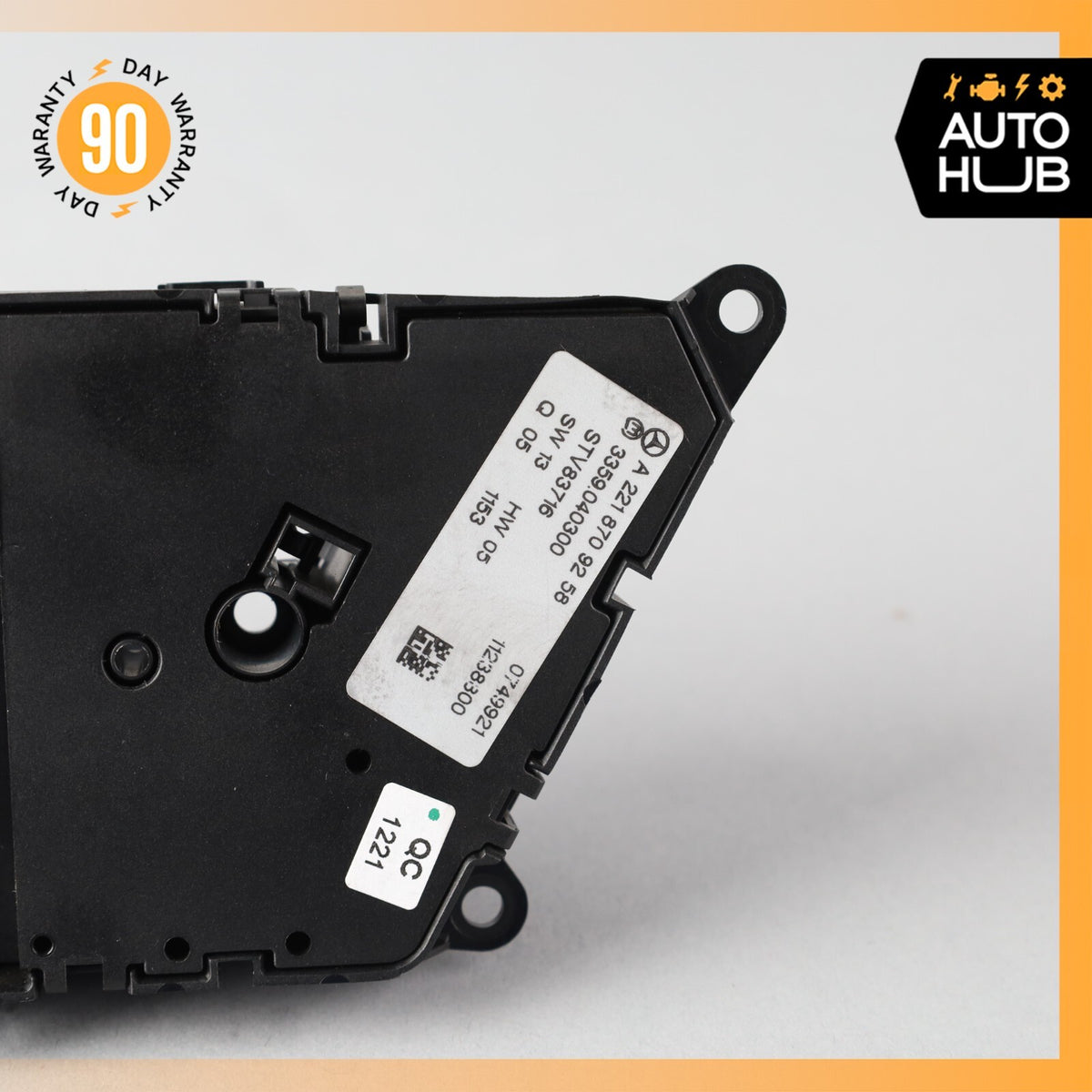 07-14 Mercedes W221 S550 CL550 Front Left Driver Seat Control Memory Switch OEM - photo 8