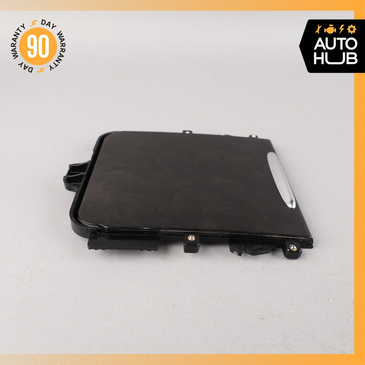 15-21 Mercedes W217 S550 S63 AMG Rear Center Console Cover Wood OEM - photo 5