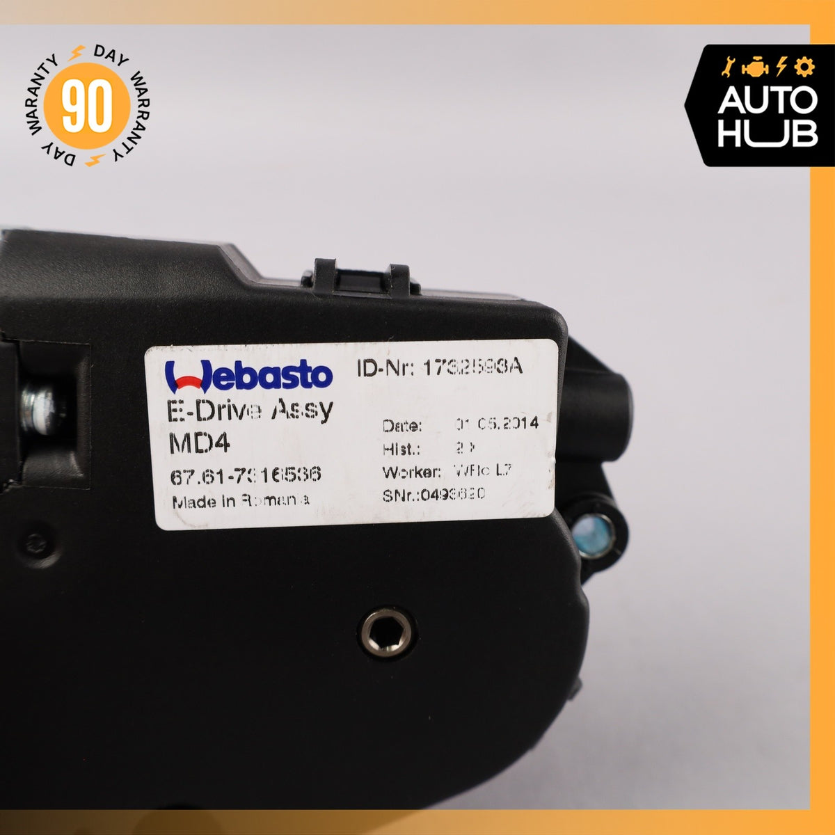 14-20 BMW F32 428i 435i 440i Panoramic Sunroof Sun Roof Motor OEM - photo 10