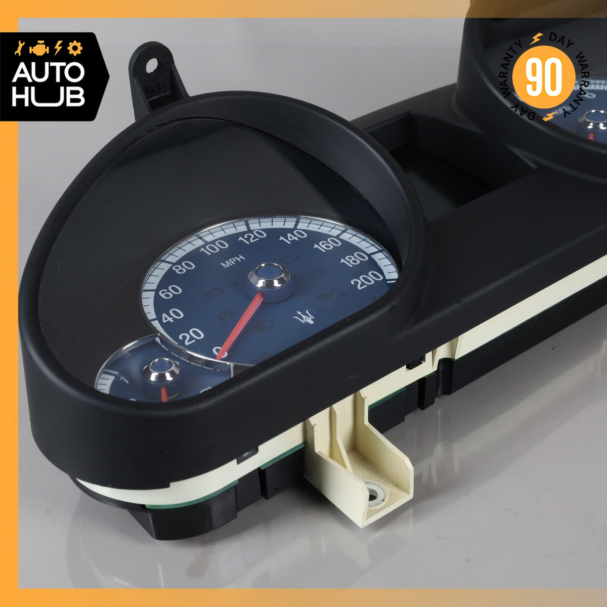 04-08 Maserati Quattroporte M139 4.2L Instrument Cluster Speedometer OEM 84k - photo 6