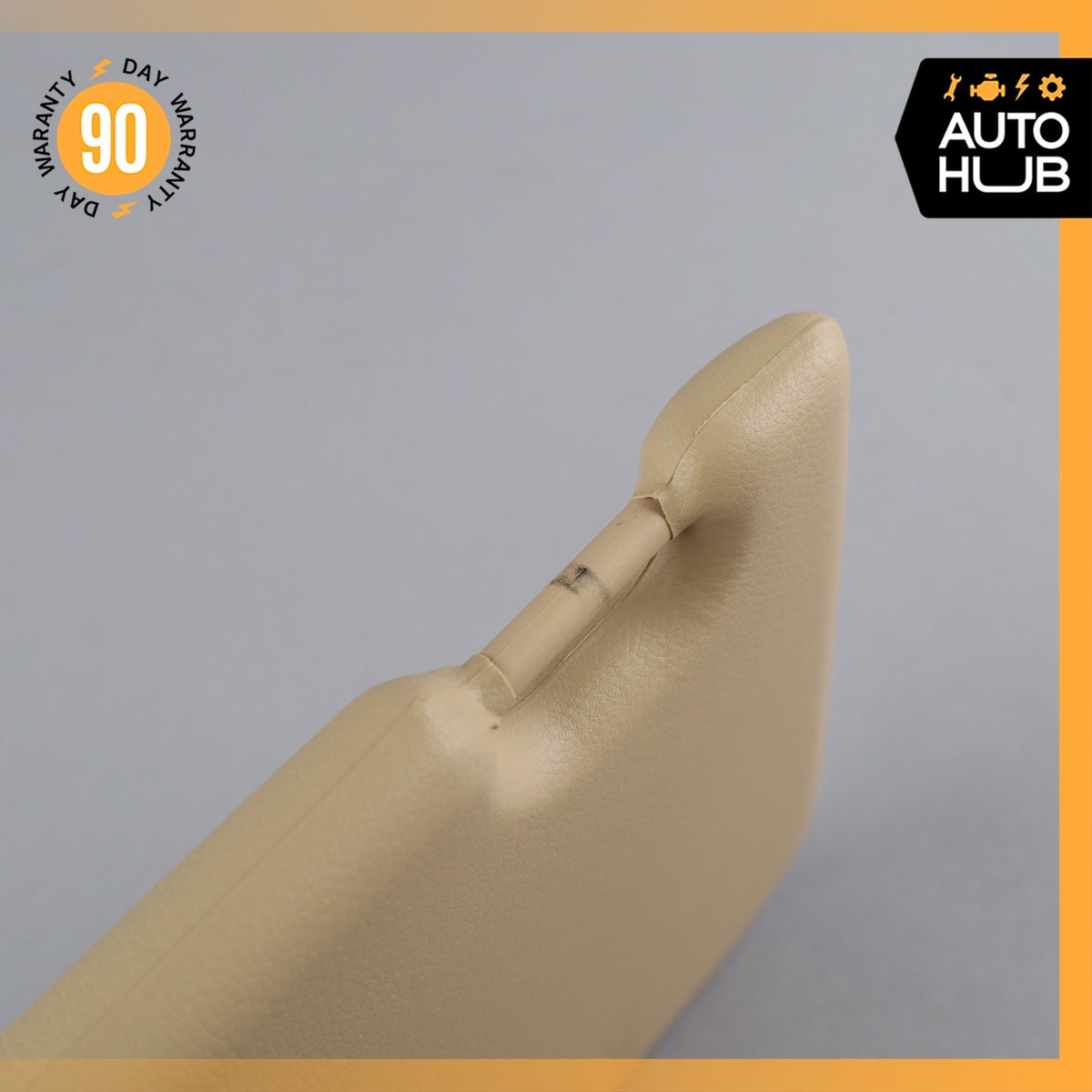 13-15 BMW E84 X1 Left Driver Side Sunvisor Sun Visor Beige OEM 72k - photo 10