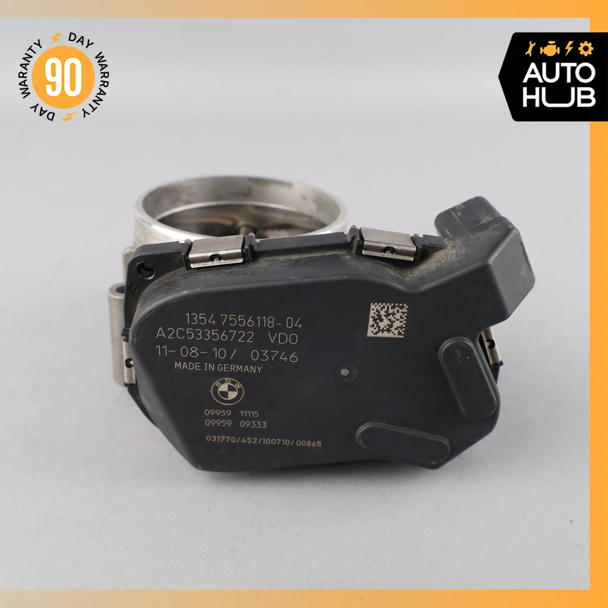 BMW E88 128i Engine Motor Throttle Body 13547556118 OEM - photo 4