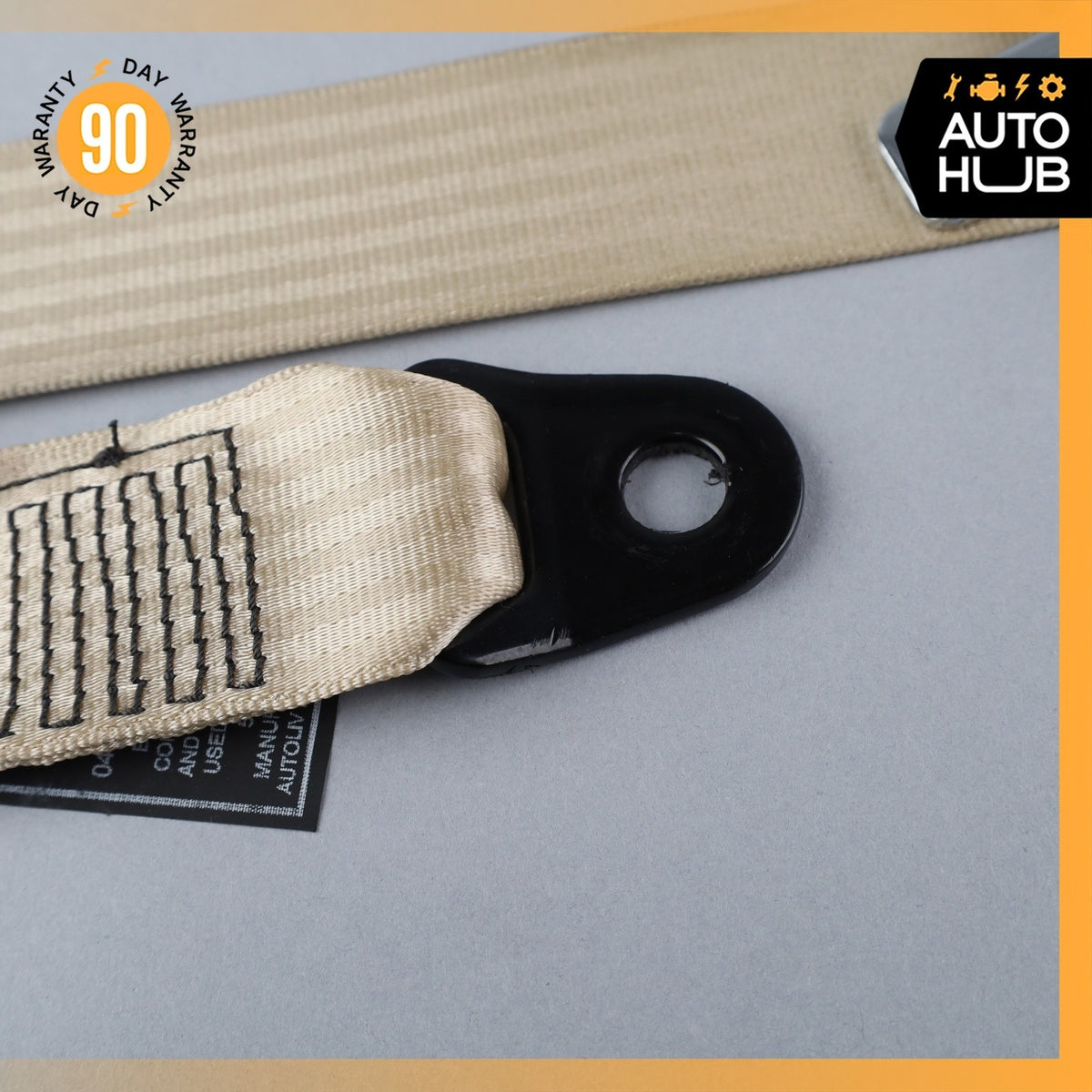 99-04 Bentley Arnage / RR Seraph Front Left Side Seat Belt Retractor Beige OEM - photo 7