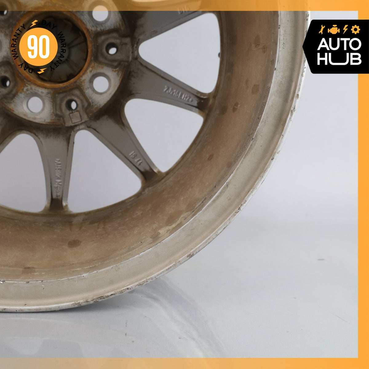 BMW E88 128i 135i 7 x 16 16" Style 360 Wheel Rim Silver 36116795207 OEM - photo 11