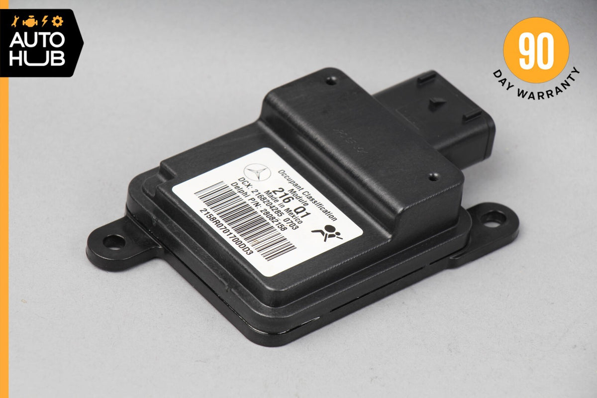 07-10 Mercedes W216 CL600 CL63 AMG Seat Occupancy Module Right Passenger OEM - photo 5