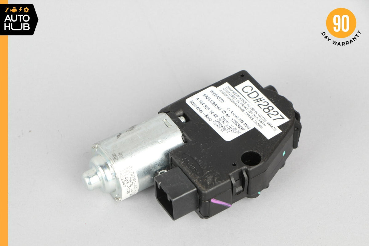 06-13 Mercedes X164 GL350 ML500 Panoramic Sunroof Sun Roof Motor 1648201442 OEM - photo 5
