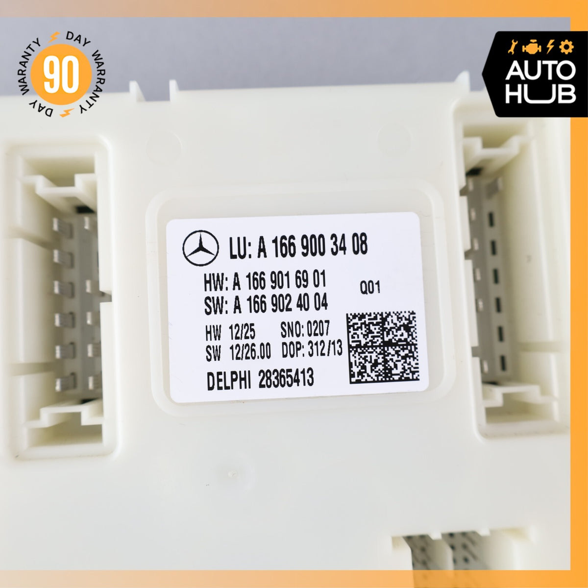 13-19 Mercedes X166 GL450 GLS550 Rear Relay Fuse Box SAM Module 1669003408 OEM - photo 9