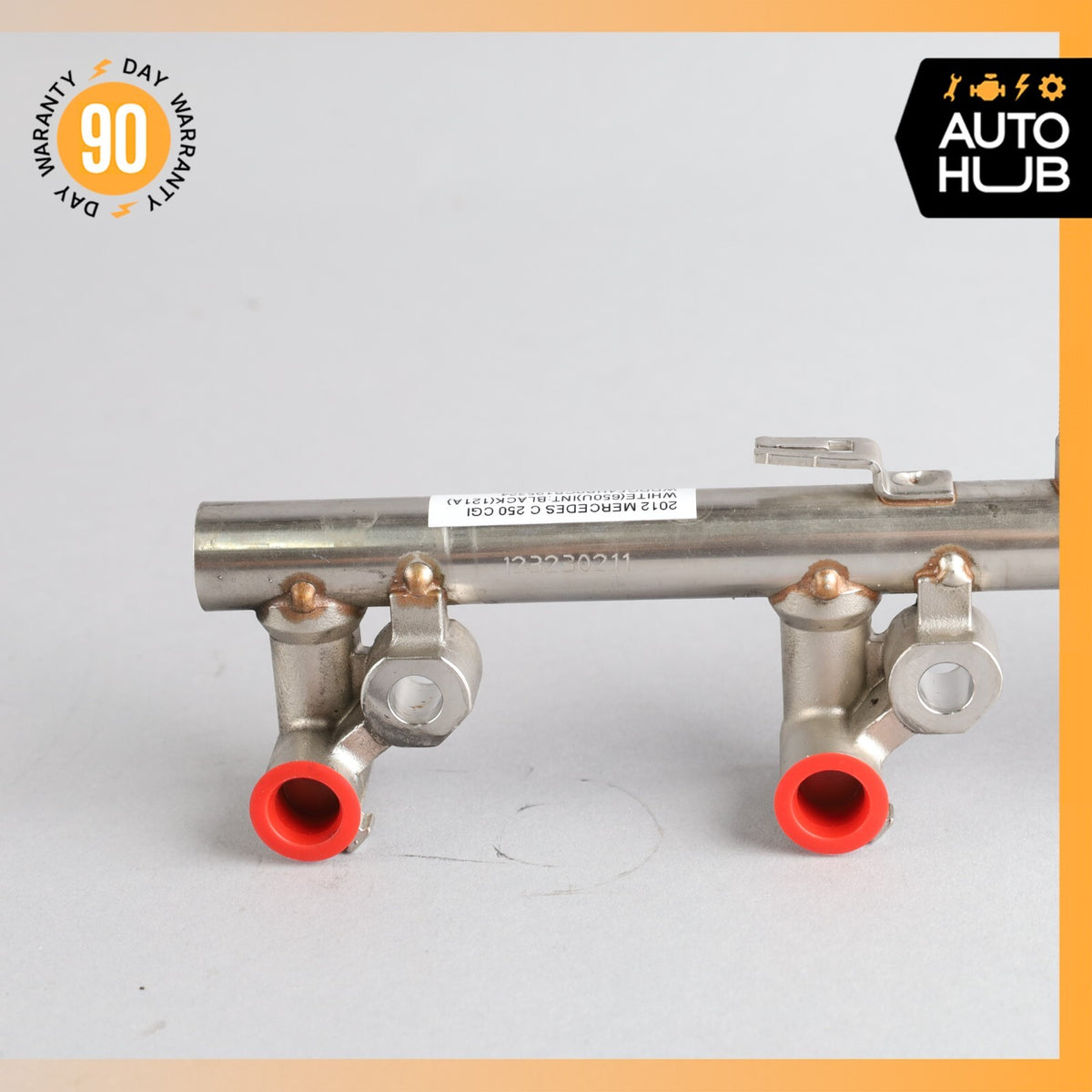 12-15 Mercedes W204 C250 SLK250 M271 Fuel Injector Rail Line 2710705495 OEM - photo 7