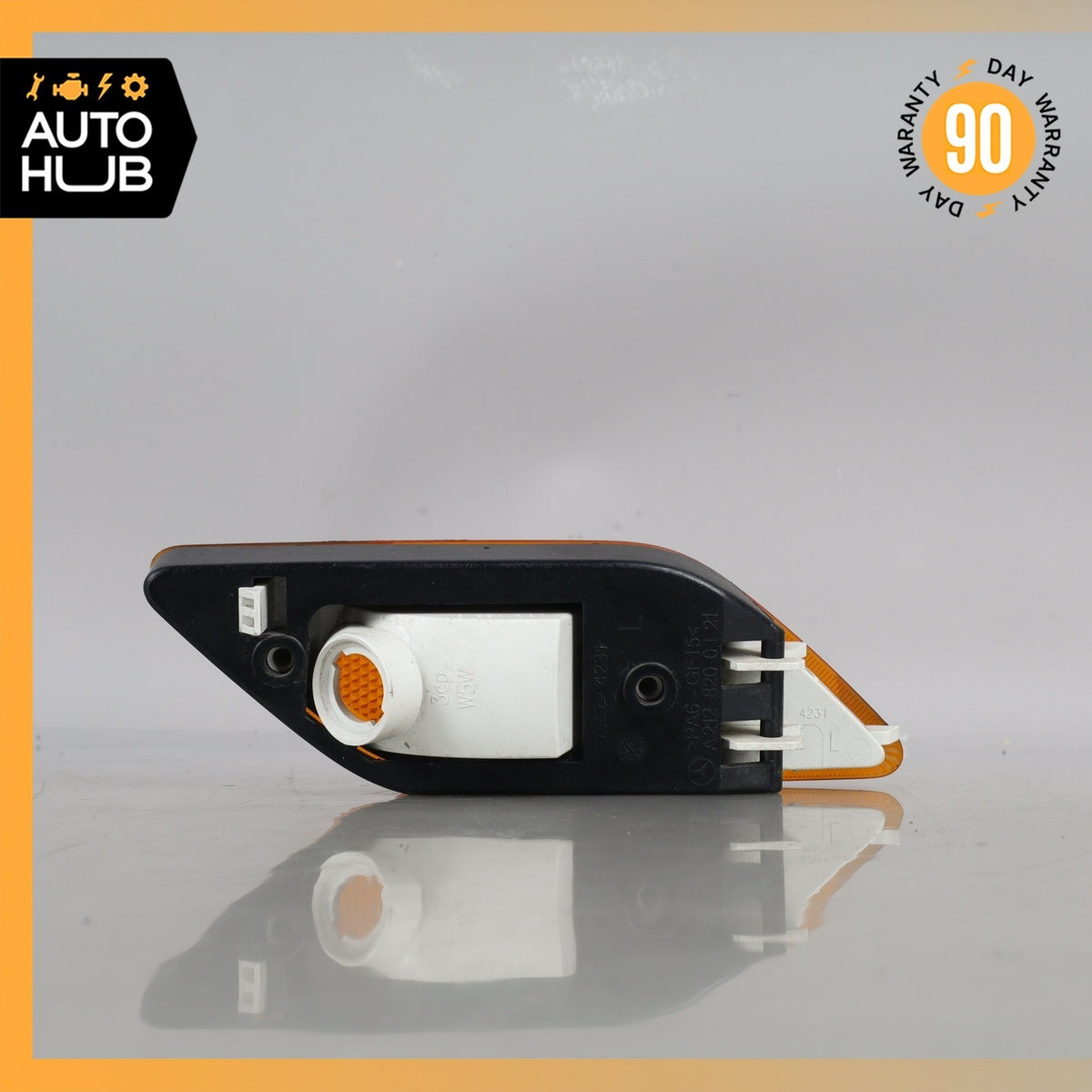 10-16 Mercedes W212 E350 E550 Left Bumper Marker Light Lamp 2128200121 OEM - photo 6