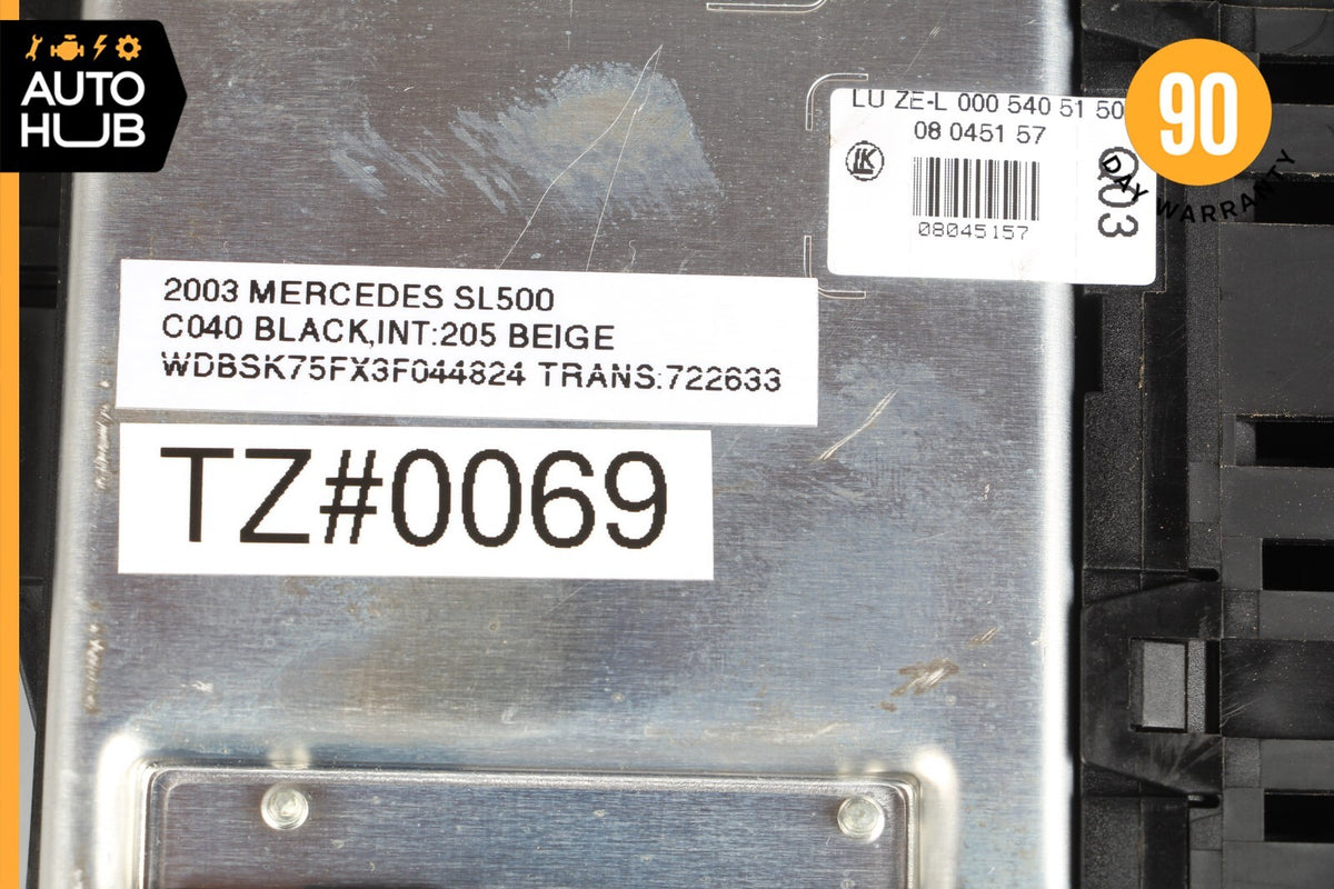 03-12 Mercedes R230 SL500 SL550 Front Left SAM Fuse Box Control Module OEM - photo 11