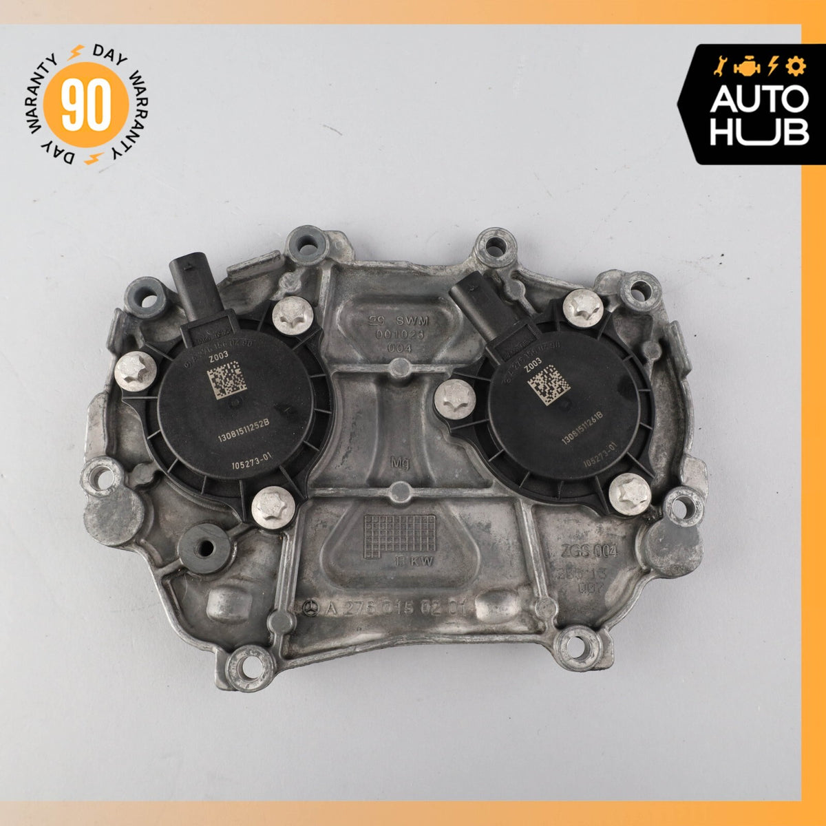 Mercedes W207 E350 S550 Front Left or Right Engine Timing Chain Cover Plate OEM - photo 2
