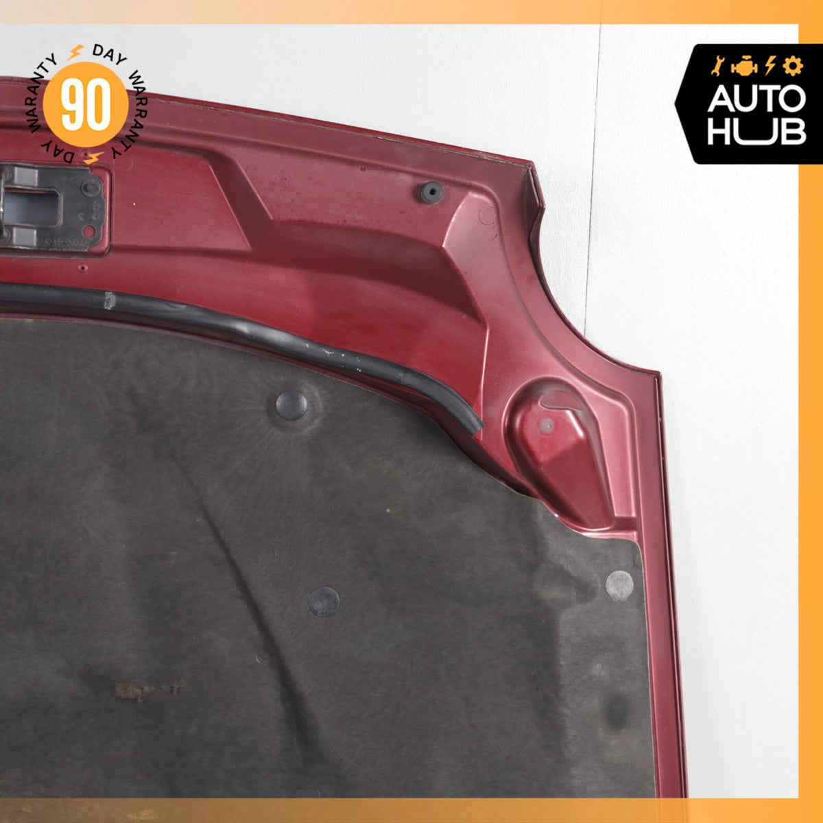 02-05 Ford Thunderbird 3.9L V8 Hood Cover Panel Assembly Red OEM 80k - photo 13