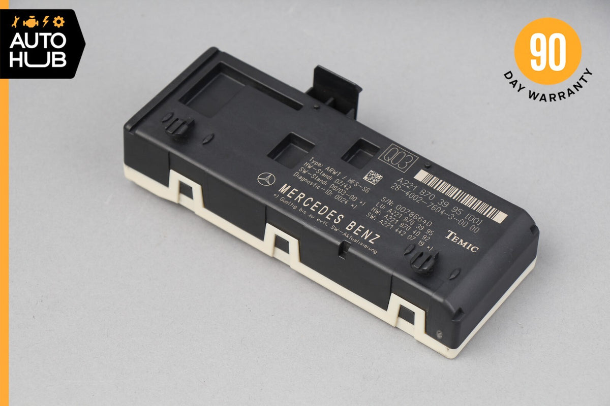 07-14 Mercedes W221 S550 S63 CL550 Trunk Release Remote Open Close Module OEM - photo 8