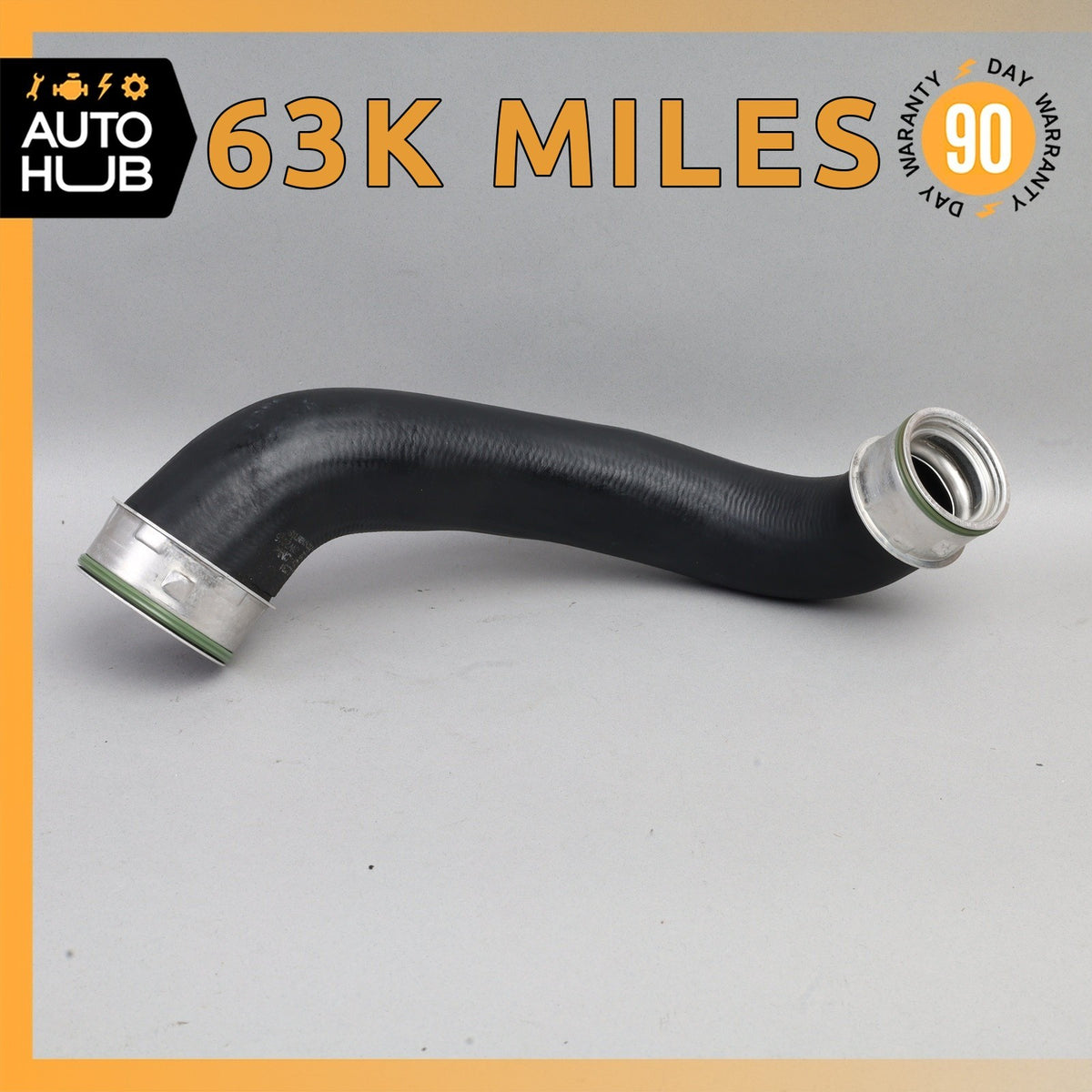 Porsche Macan 95B Engine Radiator Intercooler Hose Pipe Right 95B145834 OEM - photo 1