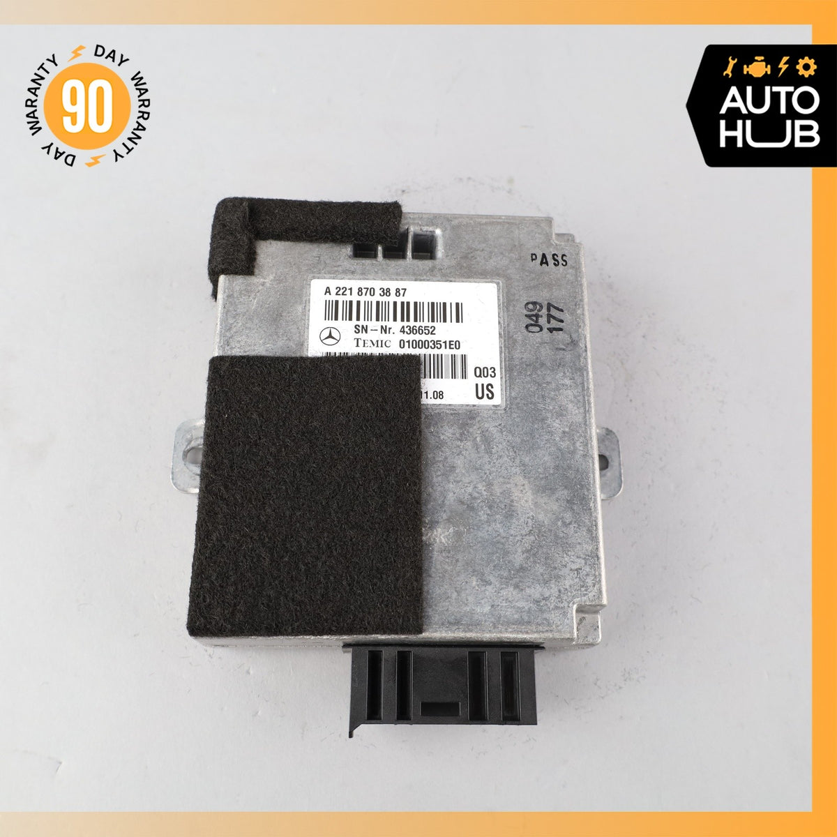 07-14 Mercedes W221 S550 CL550 Voice Language Communication Control Module OEM - photo 6