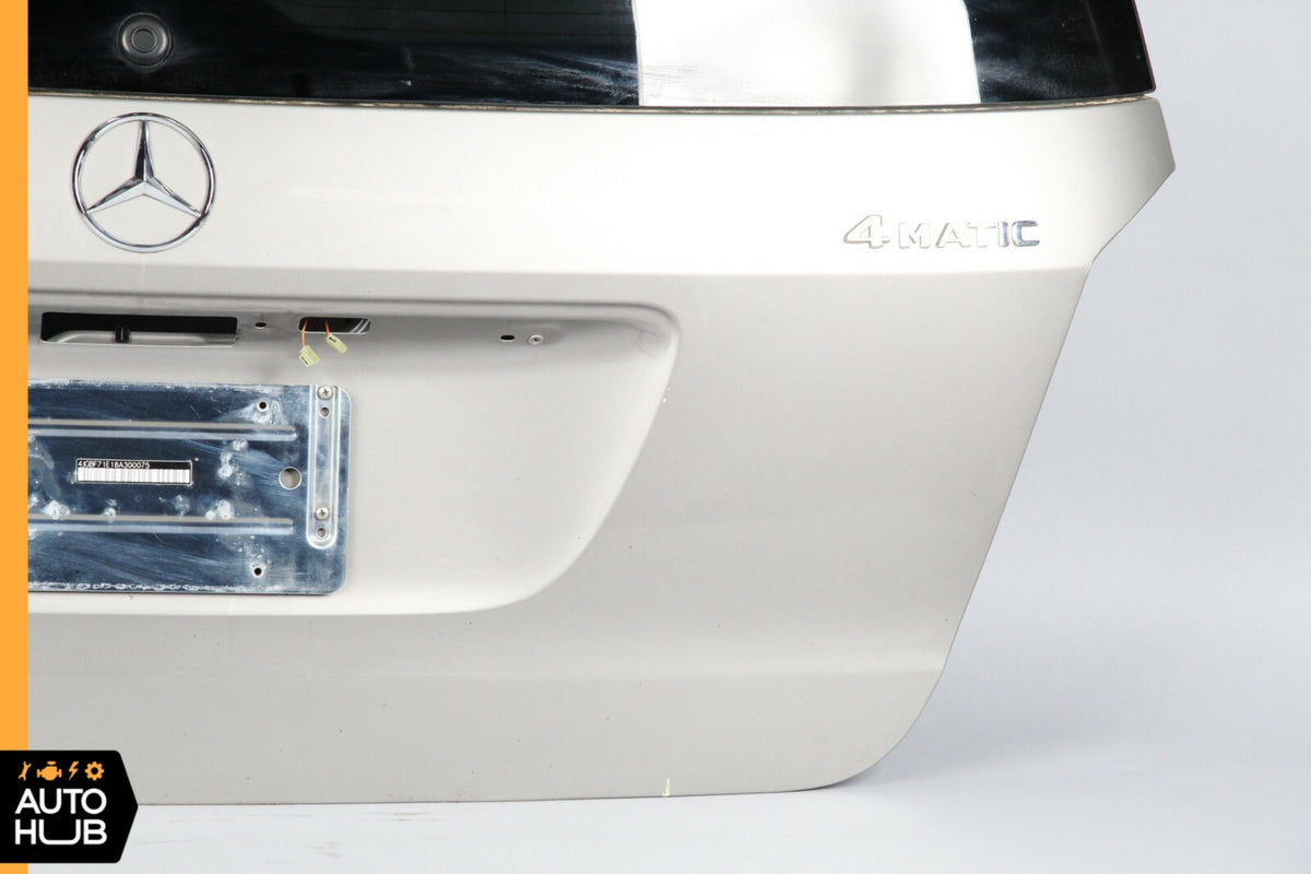 07-12 Mercedes X164 GL450 GL550 Trunk Lid Tail Gate Hatch Shell Pewter OEM - photo 5