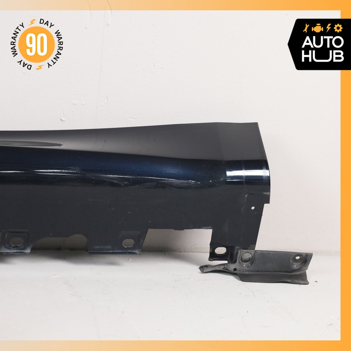 14-18 BMW F15 X5 M Sport Left Driver Side Skirt Molding Rocker Panel Black OEM - photo 5