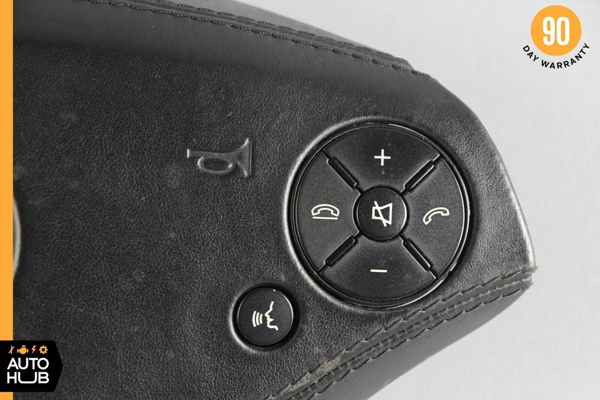 10-14 Mercedes W221 S400 S63 AMG CL550 Steering Wheel Airbag Air Bag Black OEM - photo 4
