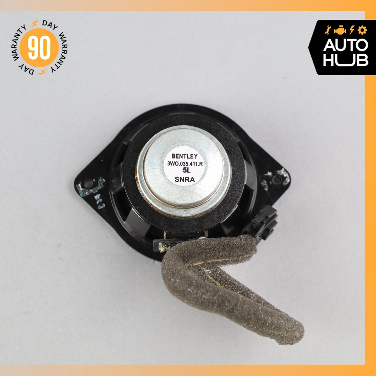 2006 Bentley Continental Flying Spur Rear Side Mid Range Sound Speaker OEM 53k - photo 6