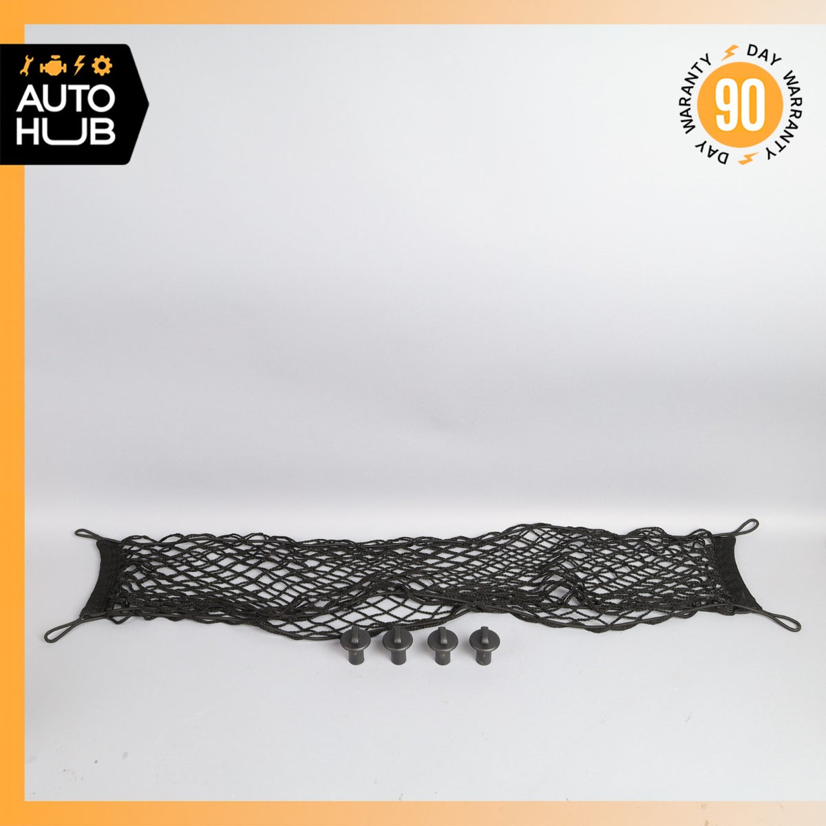 04-09 Cadillac XLR Trunk Cargo Net w/ Clip Nut Black OEM 51k - photo 1